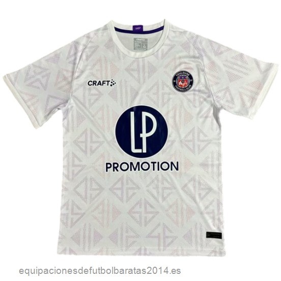 Nuevo Tailandia 3ª Camiseta Toulouse 23/24 Blanco Baratas